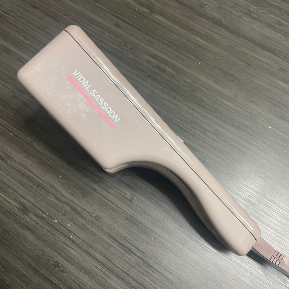 Vidal Sassoon Vintage Hair Crimper Model VS142 Pink‎ Dusty Rose Textured Waves